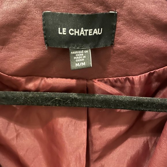 Faux leather zip up moto jacket - Picture 4 of 5